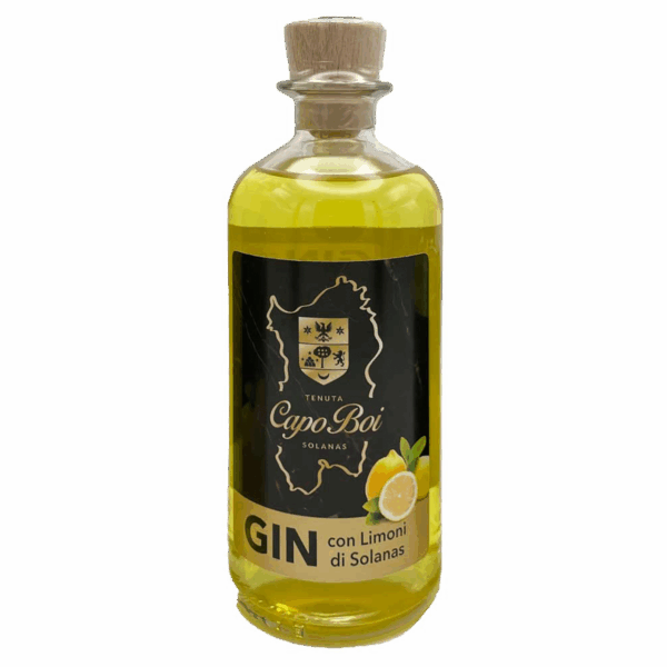 Gin con limoni di Solanas 50cl