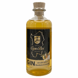 Gin con sale marino sardo e mandarini di Solanas 50cl